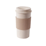 Insulating Wheat Straw Coffee Mug/Tumbler with Cup Sleeve