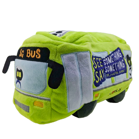 Convertible Bus Plush Neck Pillow