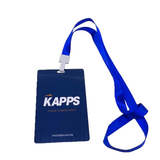Plastic Tag with Lanyard