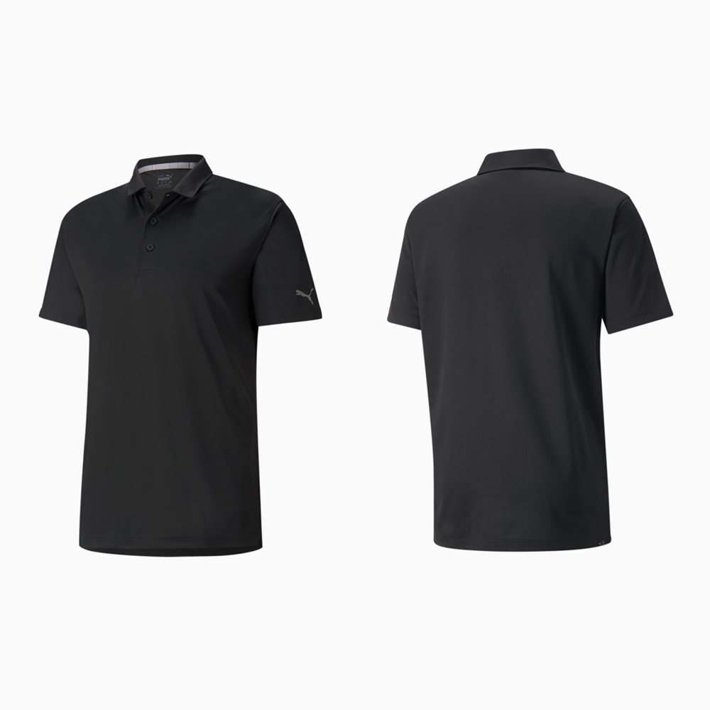 Mens black golf polo shirts sale