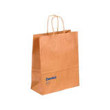 Kraft Paper Tote Bag with Twisted Handle