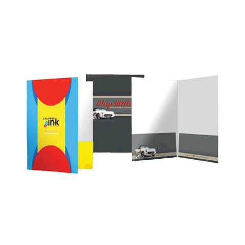 Customised Paper Folder with Pocket - YG Corporate Gift
