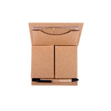 Kraft paper note box with Pen and post-it pad - YG Corporate Gift