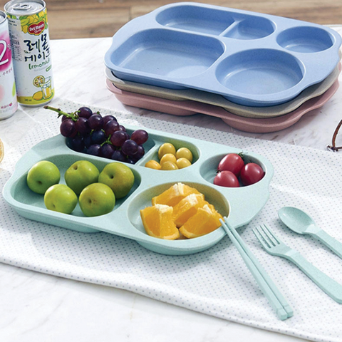 Children's Plate Set (With Chopsticks, Spoon, Fork) - YG Corporate Gift
