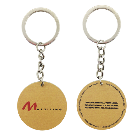 Customised Keychain with Split Ring - YG Corporate Gift