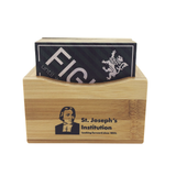 Customisable Wooden Coaster with Upright Holder - YG Corporate Gift