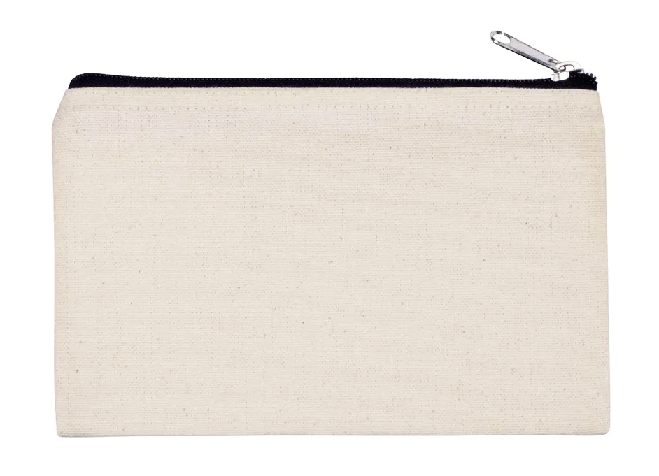 Canvas Pouch with Zipper