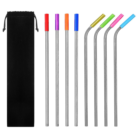 Metal Straw Anti-tooth Collision/Reusable straws - YG Corporate Gift