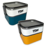 Microwaveable Lunch Box 1370ml ( 2 Tier)
