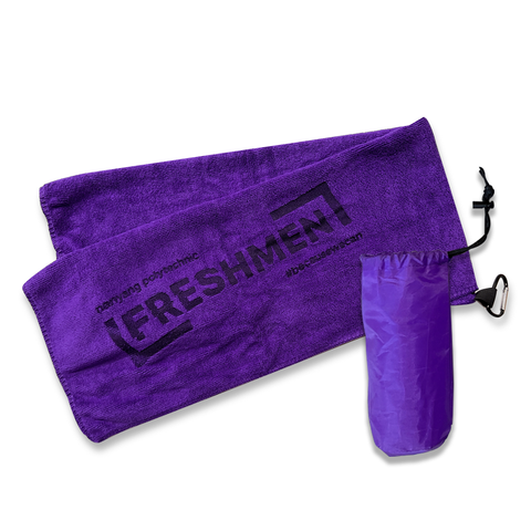Microfiber Sports Towel With Pouch