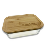 Storage Glass/ Lunch Box Container with Bamboo Lid