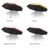 Mini UV Travel Umbrella With Case