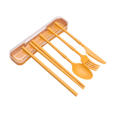 Reusable Wheat Cutlery Set