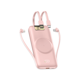 10000mAh Powerbank with built-in Cables