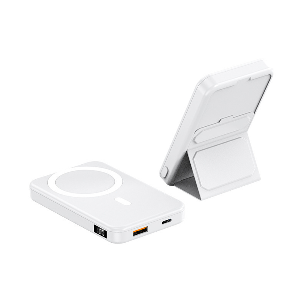 Click Power Bank 10000mAh Magnetic Wireless Powerbank with Stand