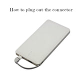 10000mah Leather Powerbank