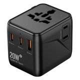 20W Travel Adaptor 2 type C + 1USB 1005DQ