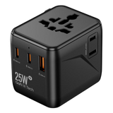 25W Travel Adaptor 2 type C + 1USB 1005DC