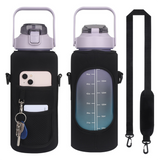 Insulated 2L Water Bottle Holder with Strap