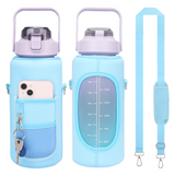 Insulated 2L Water Bottle Holder with Strap