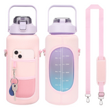 Insulated 2L Water Bottle Holder with Strap