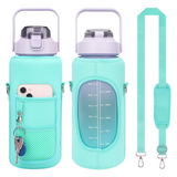 Insulated 2L Water Bottle Holder with Strap