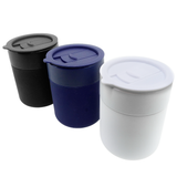 300ml Ceramic Mug with Silicone Sleeve and Lid