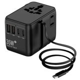 35W Travel Adaptor 3 type C + 2USB 1005DFW