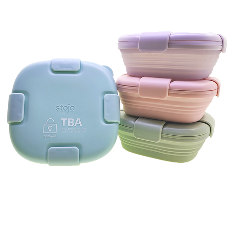 700ml Stojo Collapsible Sandwich Box
