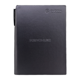 A5 Soft-Cover PU Leather Notebook w/ Pen
