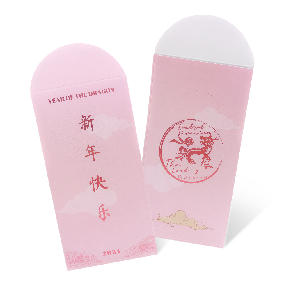 Customised Red Packet Customised Red Packet with Hot Stamp Printing