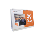 Fully Customisable Standing Calendar with Hard Backing