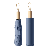 21" Shape Memory Umbrella with Wooden Handle