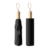 21" Shape Memory Umbrella with Wooden Handle