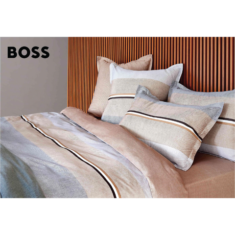Boss ICONIC Striped Satin Print Four-Piece Set