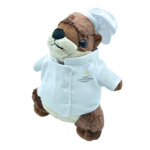 Chef Themed Otter Plush Toy