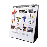 Fully Customisable Standing Calendar with Hard Backing