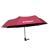 21" Auto Open/Close Foldable Umbrella with Black UV
