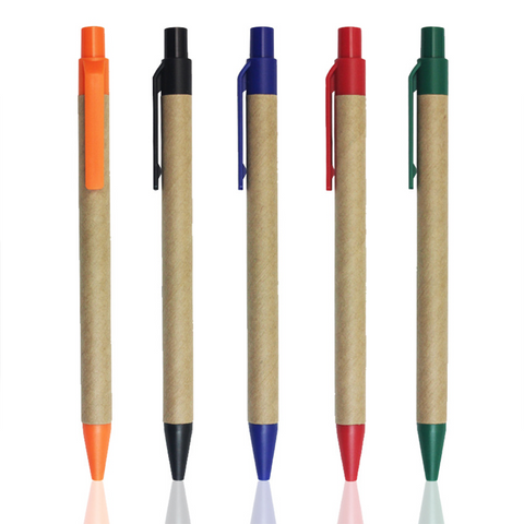 Eco-Green Recycled Paper Pen