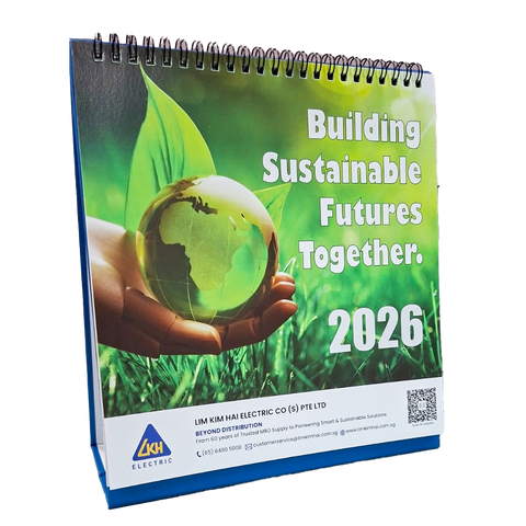 Fully Customisable Standing Calendar with Hard Backing