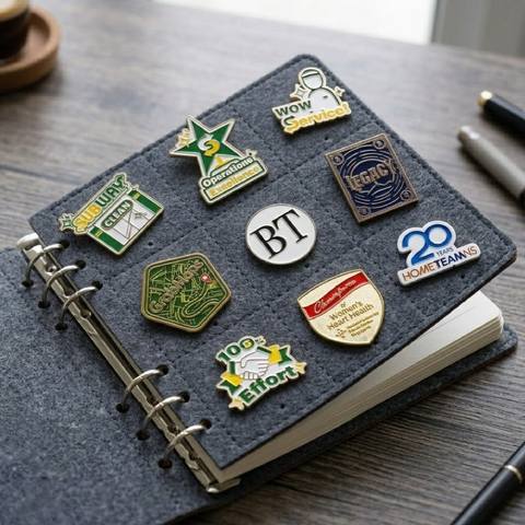 Enamel Collar Pin