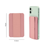 Foldable Magnetic Phone Stand with Card Holder