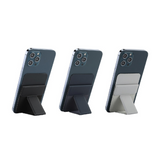 Foldable Magnetic Phone Stand with Card Holder