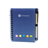 A6 Notebook with Recycle Ball Pen
