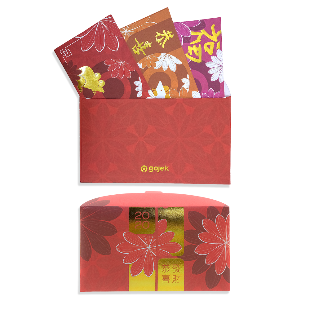 Customised Red Packet Customised Red Packet with Paper Envelope Packaging 2