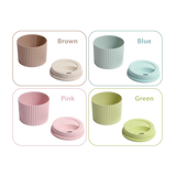 Insulating Wheat Straw Coffee Mug/Tumbler with Cup Sleeve