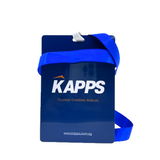 Plastic Tag with Lanyard