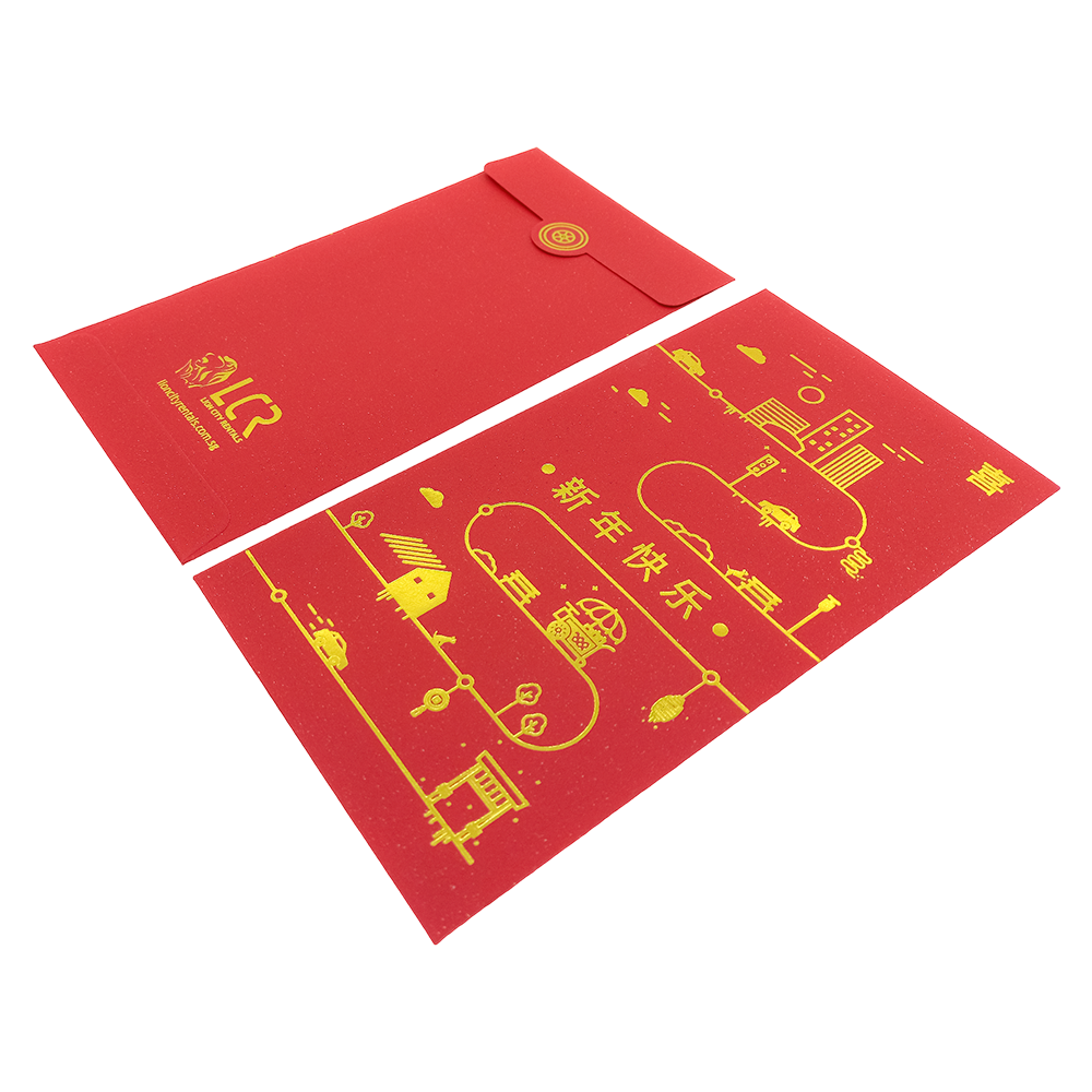 Customised Red Packet Customised Red Packet with Hot Stamp Printing