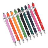 Metal Ballpoint Pen with Stylus