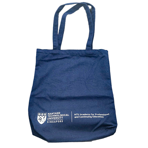 12oz Cotton Tote Bag with Zip
